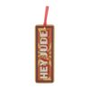 Officially Licensed The Beatles Hey Jude Faux Leather Bookmark by Half Moon Bay – Premium Retro Psych-Pop Page Separator and Ribbon Book Marker for Music Fans – 2.4 x 7.1 x 0.04 Inches