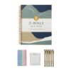 Official Spiral Bible™ Bible in a Year Essentials Bundle Hardcover | 365-Day Guided Reading Plan Companion with Study Guide, Pastel Highlighters, Pens & Transparent Sticky Notes for Any Translation (Mountains)