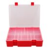 OFFSCH Compartment Storage Box: Model Kit Parts Organizer Case - Portable Multi-Grids Storage Box with Handle for Homeschool, Hobby, DIY, Crafts, Hardware, Small Game Accessories