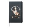 Off To Teach 1st Grade Hardcover Journal, Black