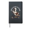 Off To Teach 1st Grade Hardcover Journal, Black