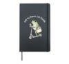 Off To Teach 1st Grade Hardcover Journal, Black