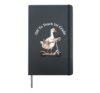 Off To Teach 1st Grade Hardcover Journal, Black