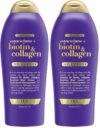 OGX Biotin & Collagen Extra Strength Volumizing Shampoo for Thicker,Fuller Hair,25.4 fl oz,(Pack of 2)