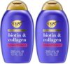 OGX Extra Strength Biotin and Collagen Conditioner,13 fl oz,Sulfate-Free,Thicker,Fuller Hair,(Pack of 2)