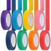 Ohlove 8 Rolls Colored Masking Tape, 1 Inch x 55 Yards Painters Tape for Crafts, Art, Labeling, Home Decor