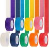 Ohlove 9 Rolls Colored Masking Tape, 1 Inch x 22 Yards Painters Tape for Crafts, Art, Labeling, Home Decor