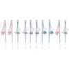 OHPHCALL 10pcs Creative Dinosaur Pendant Gel Pens for Writing and Drawing, Plastic Ballpoint Pens with Mixed Style, for Office and School Supplies