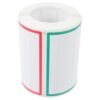 OHPHCALL 1 Roll Blank Name Mark Decals Adhesive Sticker Labels for School and Office Use, Stick Securely with White Labels, for Warehouses and Camps