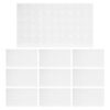 OHPHCALL 500pcs Double Sided Adhesive Dots Removable Sticky Putty with Acrylic Glue, Round Shape, Residue-Free Removal and Easy to Cut for Office Décor and DIY Installation, Invisible