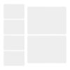 OHPHCALL 6pcs Whiteboard Drawing Boards for Classroom Use, Reusable Dry Erase Sheets with Matte Finish, Plastic Material, Space-Saving and Smooth Writing Surface for Students and Teachers