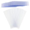 OHPHCALL Disposable Plastic Microscope Slides with Optimal Clarity 100pcs for Laboratory Urine Tests for Analysis and Scientific Research
