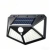 oilpus Solar Lights Outdoor Waterproof 4-Sided 270° Wide Angle, Motion Sensor Outdoor Lights with 3 Modes, PIR Detection, Large Battery for Yard Garden Fence Porch Garage