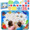 OKOOKO Water Painting Mat, Water Doodle Mat, Aqua Magic Mat, Water Drawing