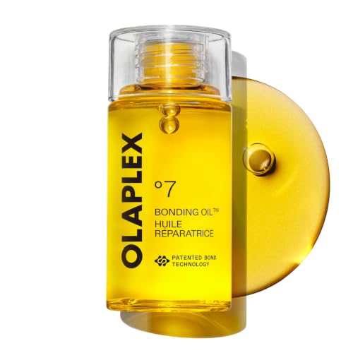 Olaplex N°7 Bonding Oil: High Shine | Heat Protectant, Visibly Smooths & Softens Hair, Added Color Vibrancy, Up to 72 Hour Frizz Control | For Coily, Curly, Straight, and Wavy, 60 mL / 2.0 Fl Oz