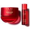 Olay Science Peptide Face Moisturizer, Soft Cream (1.7 oz) + Essence Extract Toner (1.7 oz) || Asian-Beauty, Gel Moisturizer for Oily Skin, Toner for All Skin Types, Longevity & Anti-Aging Skin Care