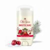 Old Spice Aluminum Free Deodorant for Men, Holidudes Limited Edition, 24/7 Holiday Freshness, Odor Protection, Stocking Stuffer, BruteCake with Iced Cranberry Scent, 3.0 oz