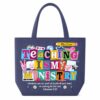 OLEKMOON Teaching Is My Ministry - Personalized Tote Bag, Christian Teacher Appreciation Gift, Back to School Gift Tote Bag for Teacher