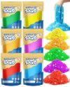 OleOletOy Colored Sand Bulk for Kids: 12 Lbs Large Pack Multicolor Moldable Sand - Classroom Activities for Kids Boys Girls Age 3-8 Sensory Play - Bulk Sand for Sandbox Party Favors Sensory Bin Filler