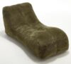 Olive Green Bean Bag Chair 59 Inch Foam Filled Adult Sofa