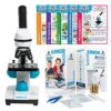 Omano Juniorscope Microscope for Kids – Microscope Kit for Kids 8+ for Science Microscope Experiments – Kids Microscope Kit that Encourage STEM Exploration – Beginner Microscope for Kids 8+
