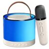 Omeyo Karaoke Machine - Portable Mini Karaoke Microphone Singing Speaker Karaoke Player with Wireless Mic, Gifts for Girls Boys Birthday Family Home Party