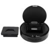 Omquot 1600Pa Smart USB Vacuum Cleaner, 3 Inch Sweeper for Home Use, ABS Black 10.3 x 10.3 x 2.8 Inches (Black)
