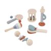 Omquot Baby Musical Instruments, Wooden Toy, Safe and Comfortable for Early Education, Toddler Music Set for Parent-Child Interaction, White Ash Wood