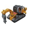 Omquot Construction Truck Toy for Kids Alloy for Construction Truck with Light and Sound Effects for DIY Assembly (Drill)