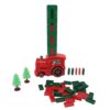 Omquot Dominos Train Toy Set Automatic Electric Domino Train for Children Over 3 Years Educational Playset with Premium Material