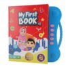 Omquot Educational Electronic Book for Kids Plastic with Audio Function for Toddlers Learning, 10.24 x 9.84 x 0.79 Inches