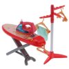 Omquot Electric Iron Simulation Kit for Children with Light and Music, Improving Child Development, Suitable for Children Over 3 Years, Plastic Material