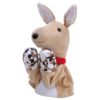 Omquot Punching Boxing Puppet Interactive Hand Puppet Toy with Sound for Kids Child Interaction Plush Fabric Material