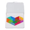 Omquot Tangram Puzzle Toy for Kids Educational Game with Logical Thinking Development for Parent-Child Interaction Muovi 14 X 14 X 2 Cm (Heart-shaped)