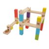 Omquot Wooden Marble Track Construction Interactive STEM Toys for Kids Educational Maze Game