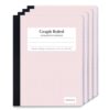 ONAVIA Pink Graph Composition Notebook, 5x5 Grid, 200 Pages