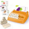 OndalisToy Educational Toys for Kids Ages 3-8, Matching Letter Spelling Game ABC Math Learning, Xmas Birthday Party Gifts for 3 4 5 6 7 8 Year Olds Boys and Girls Yellow
