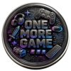 One More Game & Go to Bed Funny Decision Maker Play Or Sleep Coin