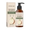 Onion Shampoo for Men and Women, Clarifying Scalp Cleanser for Oily Roots and Dry Frizzy Hair, Volumizing Moisturizing Hair Wash for Fuller-Looking, Soft, Shiny Hair, All Hair Types