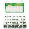 ONJYHK 24Values Aluminum Electrolytic Capacitor Assortment Kit 1uF 2.2uF 4.7uF 10uF 22uF 47uF 100uF 220uF 470uF 680uF 1000uF 2200uF 16V 25V 35V 50V 63V Electrolytic Capacitors Set