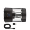 Operated Pencil Sharpener with Slip Base Quick 3 Second Sharpening for Drawing Writing and Sketching Needs ABS Pencil Sharpener