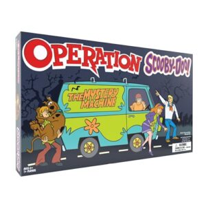 Operation: Scooby-Doo! Board Game, Classic Electronic Remove The Objects or Get The Buzzer Game, Featuring The Mystery Machine, Ages 6+, Players 1+