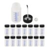 Operitacx 15pcs Empty Paint Touch Up Bottles with Brush Applicator and Mixing Balls - Empty 60ml Glue Container to Fix Paint Chips, Auto Car Damage
