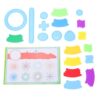OPPWONG Spiral Art Gear Geometric Ruler