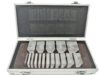 Optical Prism Bar Set for Ophthalmic Eye Exams and Vision Therapy - Includes Red Filter Lens and Durable Aluminum Carrying Case