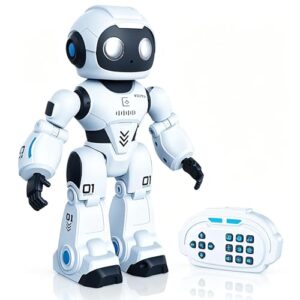 OPTSPTOY Programmable Smart Robot for Kids - Voice Control, Remote Control, Interactive Dancing & Singing, Rechargeable for Boys Girls Ages 3-10