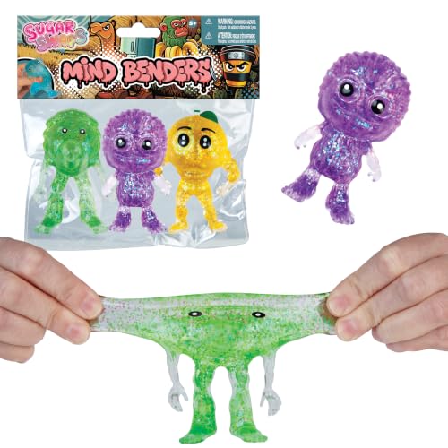 ORB Sugar Swaps Mind Benders Brainrot Squishy Toy 3 Pack V1 - Includes Squishy Orange Man, Tree Monkey, Baby Tree Monkey Brainrot Toys - Stretch, Squeeze Stress Relief Squishies for Kids and Adults