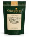 ORGANATURALS Coconut Shell Charcoal Powder for Face & Skin Care, Cosmetic Grade, DIY Face Pack & Face Mask, Oil Control & Deep Cleansing, for Oily and Combination Skin, 100 g