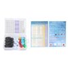 Organic Chemistry Molecular Model Kit, 136PCS Molecular Structure Modeling Set with 59 Atoms, 76 Bonds & Link Remover Tool for Students and Teachers