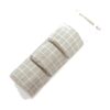Organize Small Essentials with This Cotton Linen Hanging Pocket Bag, Door or Wall Mount Storage for Socks and Accessories, 13 x 3.3 Inches